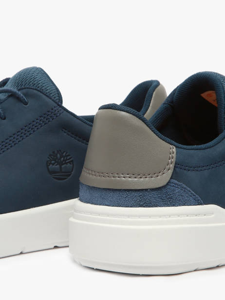 Sneakers Uit Leder Timberland Blauw men 292C2881 ander zicht 2