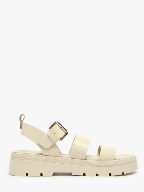 Sandalen Uit Leder Nuyou Beige women 37103