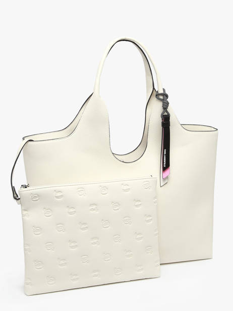 Schoudertas K Ikon Polyurethaan Karl lagerfeld Beige k ikon A3W30096 ander zicht 2