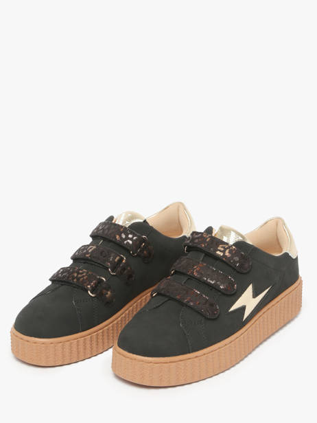 Sneakers Vanessa wu Zwart women BK2714NR ander zicht 2