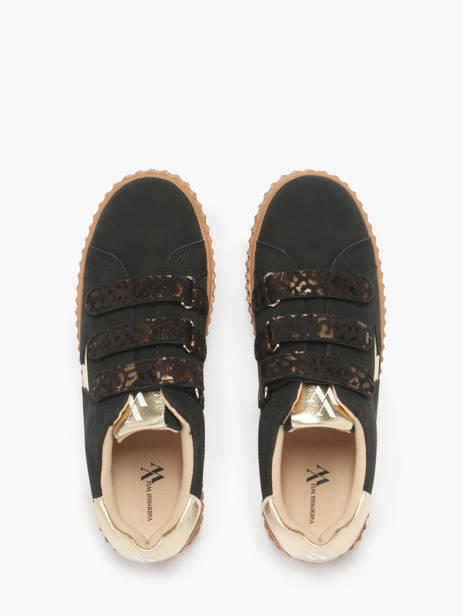 Sneakers Vanessa wu Zwart women BK2714NR ander zicht 4