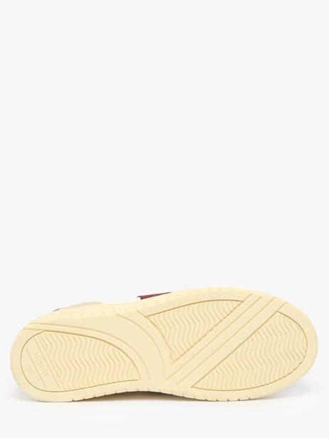 Sneakers Uit Leder Victoria Wit women 1257136 ander zicht 5
