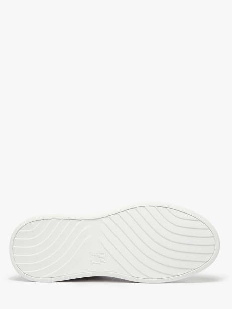 Sneakers Uit Leder Tommy hilfiger Wit women 8632YBS ander zicht 5
