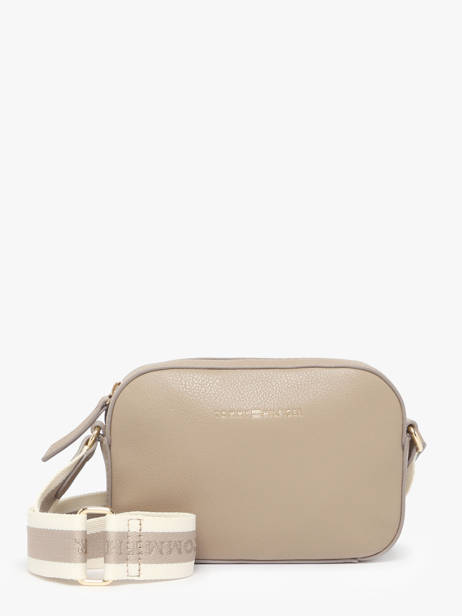 Cross Body Tas Th Logotape Polyurethaan Tommy hilfiger Bruin th logotape AW17450
