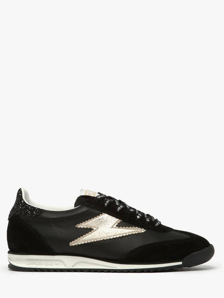 Sneakers Uit Leder Semerdjian Zwart women JOYCE