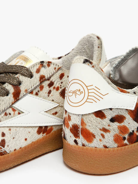 Sneakers Uit Leder Semerdjian Veelkleurig women ASLAN ander zicht 2