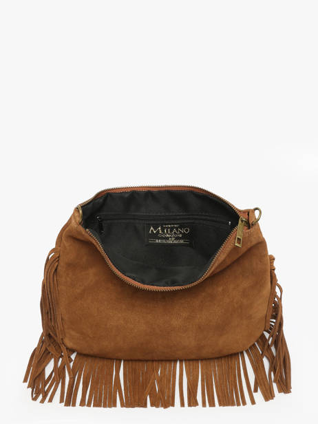 Cross Body Tas Velvet Leder Milano velvet VE241117 ander zicht 3