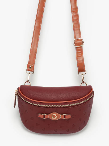 Heuptasje Lulu castagnette Violet embossed YUTH ander zicht 2