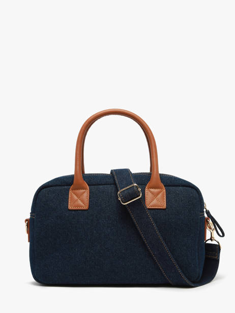 Cross Body Tas Le Dandy S Denim Brut Paul marius Blauw denim brut DANDSDEB ander zicht 3