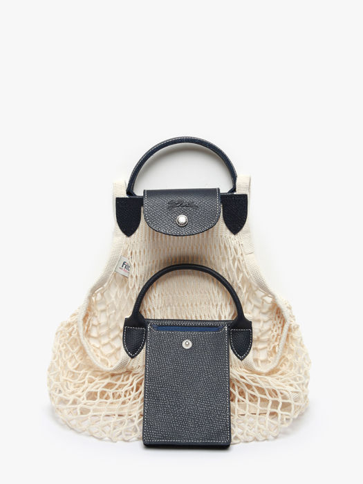 Longchamp Le pliage filet poche Blauw