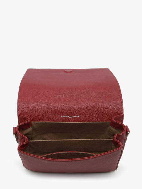 Cross Body Tas Rotterdam Leder Nathan baume Violet mondrian 3 ander zicht 2