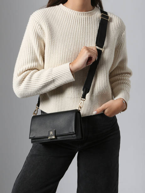 Cross Body Tas Th Her Tommy hilfiger Zwart th her AW17949 ander zicht 1