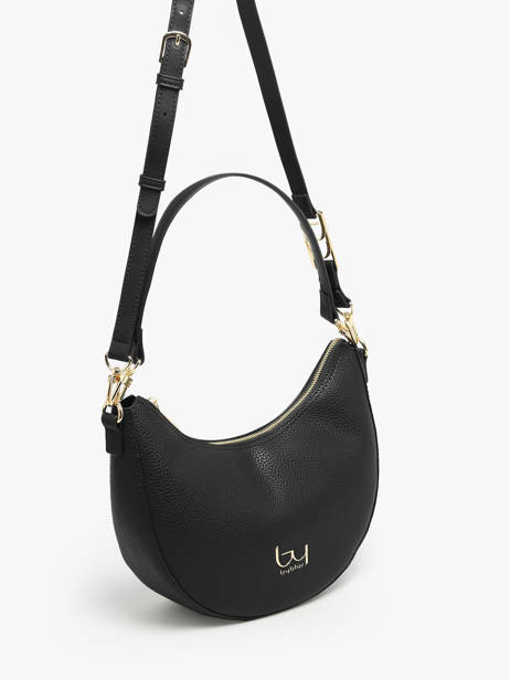 Schoudertas Naos By byblos Zwart naos BS33B10 ander zicht 2