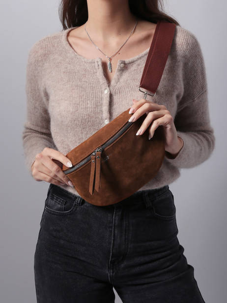 Heuptasje Miniprix Bruin velvet F7505 ander zicht 1