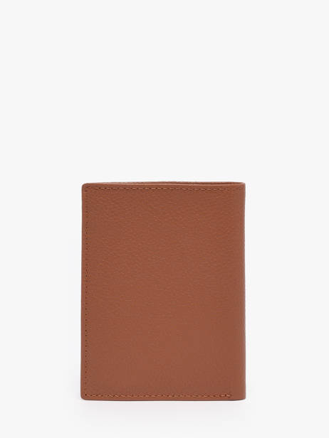 Portefeuille Charles Leder Le tanneur Bruin charles TCHA3311 ander zicht 3