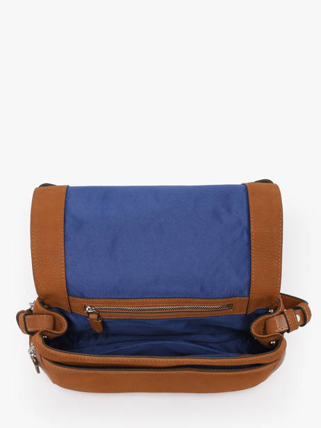 Cross Body Tas Simone Leder Le tanneur Bruin simone TMON1203 ander zicht 3