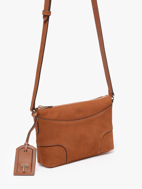 Cross Body Tas Romy Leder Le tanneur Bruin romy TROM1102 ander zicht 2