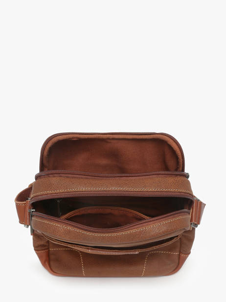 Cross Body Tas Joseph Leder Arthur & aston Bruin marco 9 ander zicht 3