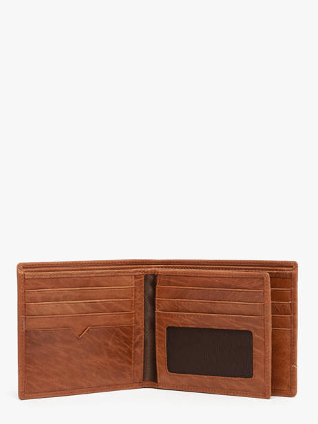 Chequehouder Rough Gear Leder Maverick Bruin rough gear MAVRG006 ander zicht 1