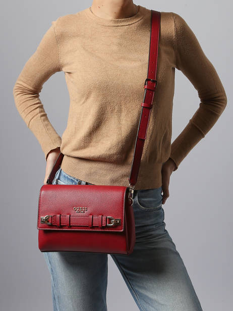 Cross Body Tas Gregoria Guess Rood gregoria BG854620 ander zicht 1