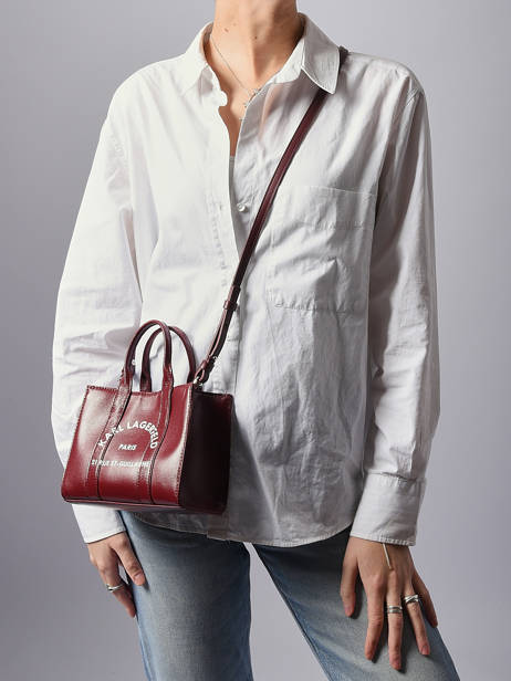 Cross Body Tas Rsg Karl lagerfeld Violet rsg A4W50015 ander zicht 1