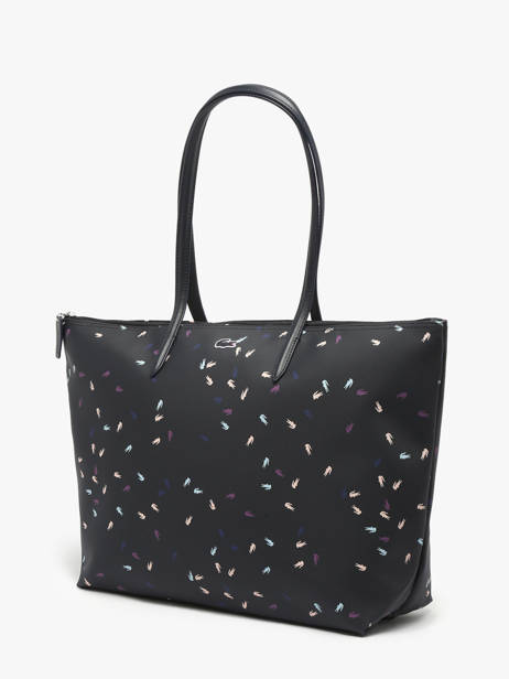 Schoudertas A4 Formaat Holiday Lacoste Blauw holiday NF5141HN ander zicht 2