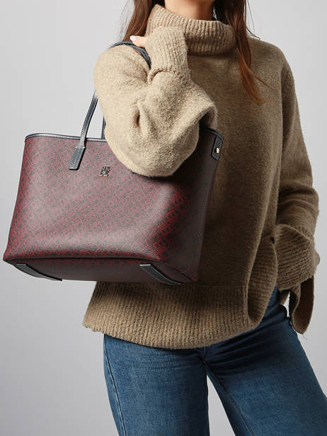 Schoudertas Th Monoplay Tommy hilfiger Blauw th monoplay AW17696 ander zicht 1