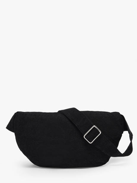 Belt Bag Orsel Gerecycleerd Katoen Rivedroite Zwart timeless ORSELTIM ander zicht 4