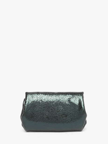 Portemonnee Le Gustave Minuit Leder Paul marius Groen minuit GUSTAMIN ander zicht 2