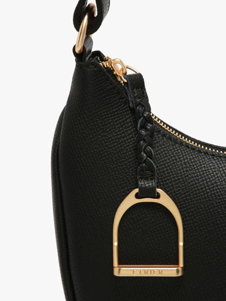 Cross Body Tas Torsade Leder Etrier Zwart torsade ETOS167M ander zicht 5