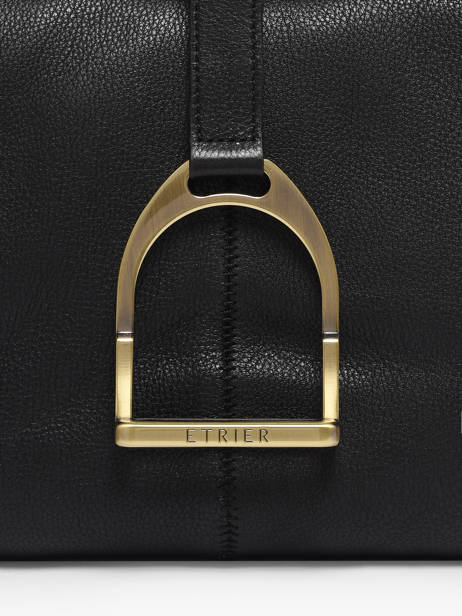 Schoudertas S Etalon Leder Etrier Zwart etalon EETA197S ander zicht 5