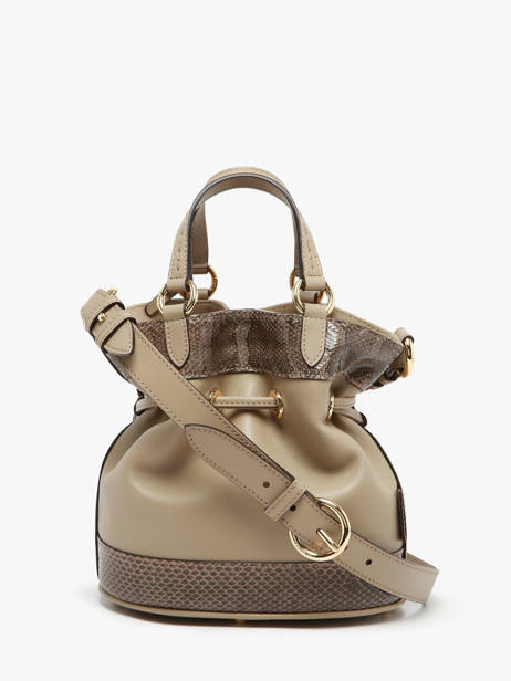 Bucket Bag S Premier Flirt Ayers Leder Lancel Bruin premier flirt A14014 ander zicht 5