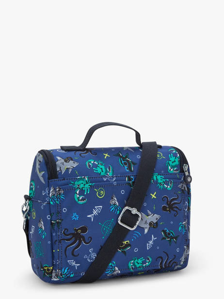 Lunchtas 1 Compartiment Kipling Blauw back to school / pbg PBGI5749 ander zicht 2