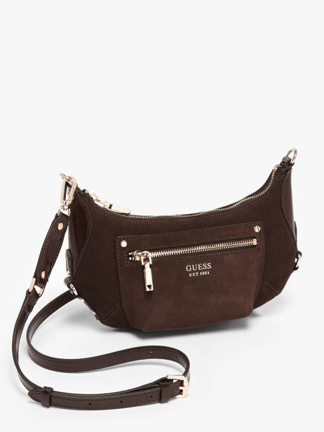 Cross Body Tas Marsha Leder Guess Bruin marsha SG950172 ander zicht 2