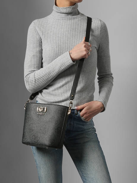 Cross Body Tas Karnilla Logo Guess Zwart karnilla logo OS990101 ander zicht 1