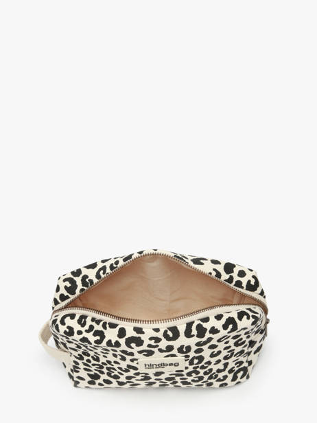 Toiletzak Hindbag Beige leopard LE ander zicht 1