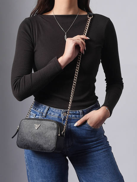 Cross Body Tas Noelle Guess Zwart noelle SO967214 ander zicht 1