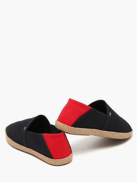 Espadrilles Uit Leder Tommy hilfiger Blauw men 5792DW5 ander zicht 2