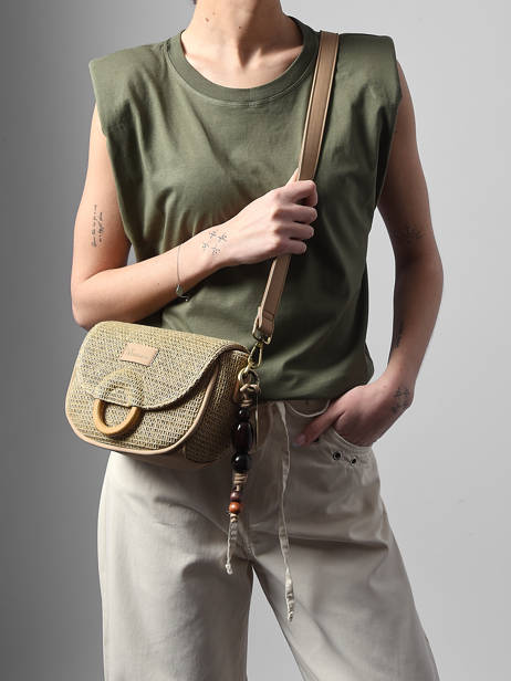 Cross Body Tas Crocus Estival Woomen Beige crocus estival WCRS03 ander zicht 1