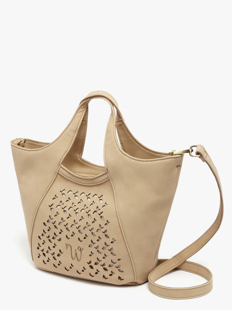 Cross Body Tas Zamia Woomen Beige zamia WZAM06 ander zicht 3