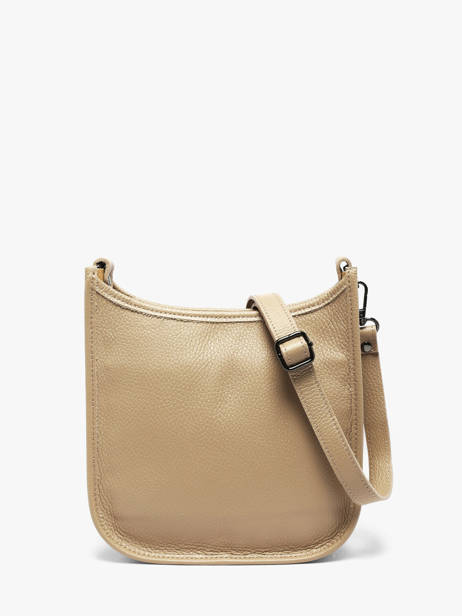 Cross Body Tas Caviar Leder Milano Beige caviar CA25067 ander zicht 4