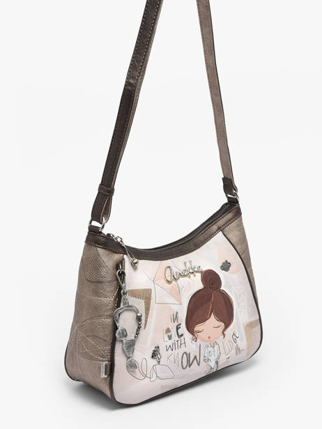 Cross Body Tas Sophia Anekke Bruin sophia 42803002 ander zicht 2