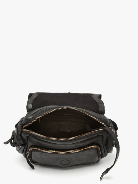 Cross Body Tas Heritage Leder Biba Zwart heritage GAD4L ander zicht 3