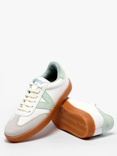 Sneakers Uit Leder Victoria Wit women 1126206 ander zicht 2