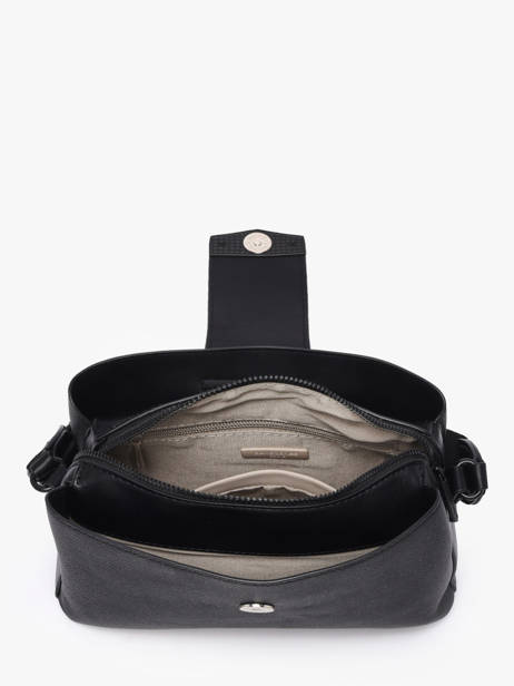 Cross Body Tas City Polyurethaan David jones Zwart city CM8303 ander zicht 3