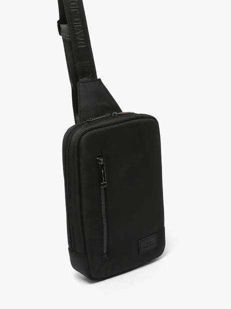Cross Body Tas David jones Zwart men 931103 ander zicht 2