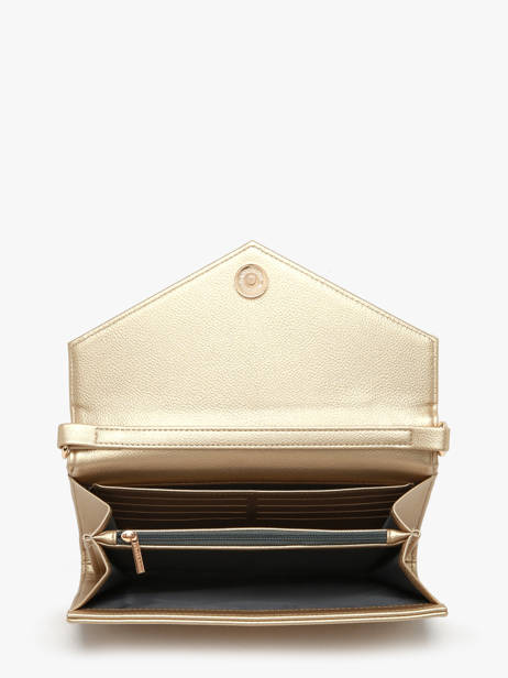 Clutch Miniprix Goud saffiano F5017 ander zicht 2