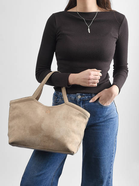 Handtas Identite Lulu castagnette Bruin identite D ander zicht 1