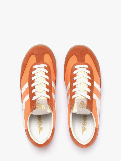 Sneakers Gola Oranje women CLB577UU ander zicht 3