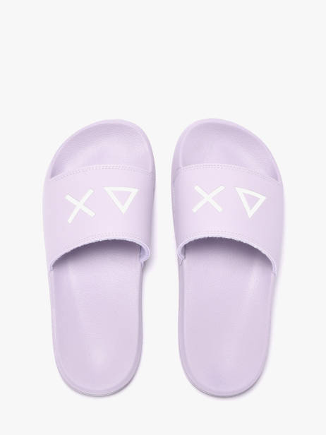 Slippers Sun68 Violet women X3621024